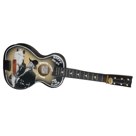 Vintage 1950 Jefferson Hopalong Cassidy 6-String Acoustic Guitar LIMITED #1671 - Picture 11 of 12